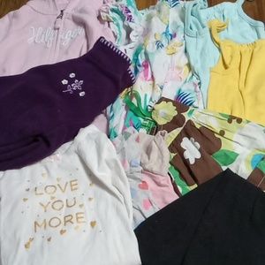 Assorted toddler girl clothes bundle